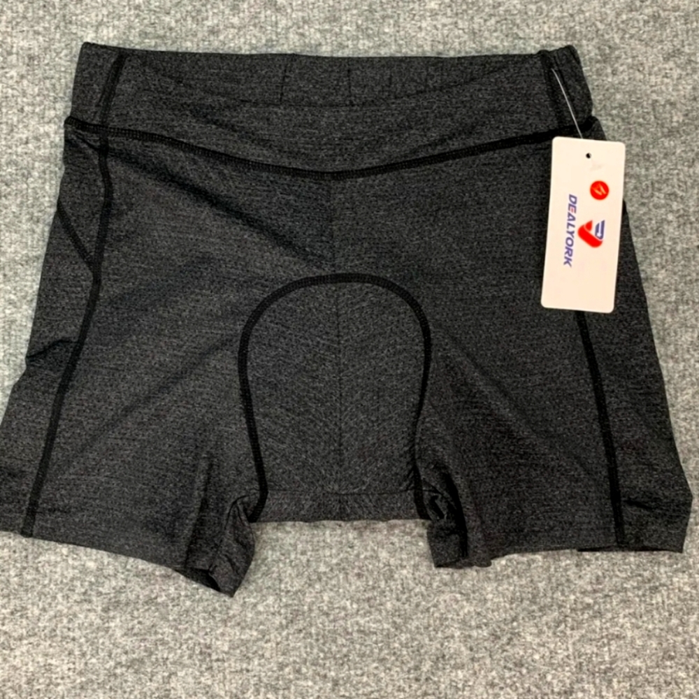 Dealyork woman's cycling shorts, size large, two pair, new with tags